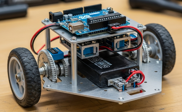 Robot atelier jeune
