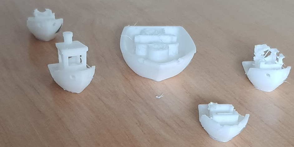Imprimante 3D - 1ères réalisations